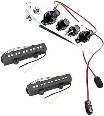 BESTonZON Humbucker Pickup für Bass Einfacher Bass-humbucker Tonabnehmer Verarbeitet Klein und Leicht für Bassliebhaber