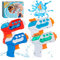 4 Pack Wasserpistole für Kinder, kleine Mini-Wasserpistolen Super-Wasserblaster Wasserspritzpistole – Basisverpackung