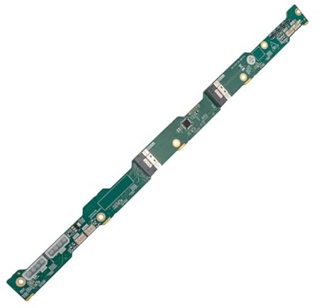 SilverStone Technology SST-RAC-BP-304N, Backplane Serveur 4 Baies 2,5/3,5 avec Prise en Charge des SSD U.2,Prend en Charge jusqu'à 4 SSD PCIe Gen 4 NVMe U.2 (SFF-8639).