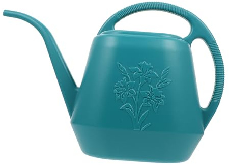 FUTUREORYY Regadera de Plástico con Capacidad Grande Diseño de para Riego de Plantas y Flores Jardín Oficina o Herramienta Duradera para Jardinería