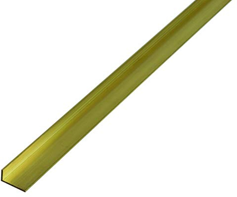 Alberts 471545 Winkelprofil | Messing | 1000 x 30 x 15 mm