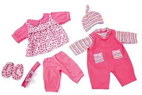 Bayer Design 8461900 - Puppenkleidung Set für Puppen, 42-46 cm