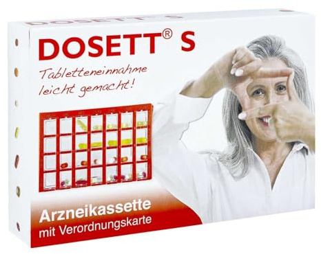DOSETT S Arzneikassette rot 1 St