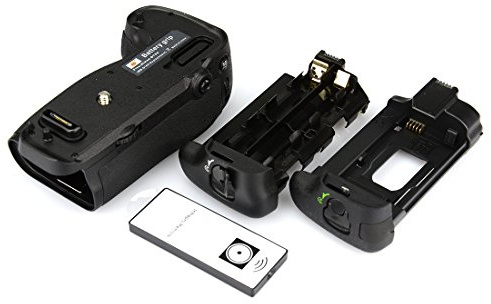 DSTE® Pro IR Remote MB-D16 Vertical Battery Grip for Nikon D750 SLR Digital Camera as EN-EL15