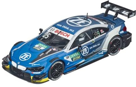 Carrera Digital 132 BMW M4 DTM P.Eng, No.25 Rennauto | Slotcar für Rennbahn | Front- & Rücklicht & Bremslicht | Digital steuerbar | Maßstab 1:32 | Spielzeug für Kinder ab 8 Jahre & Erwachsene