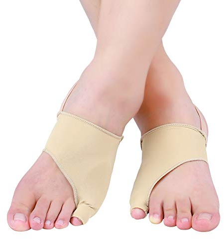 1 Paire de Séparateurs D'orteils Hallux Valgus Correcteur D'oignon avec Coussinet en Gel Chaussettes de Protection pour Petits Orteils Soulagement de la Douleur des Pieds Hallux Valgus Correcteur Aide