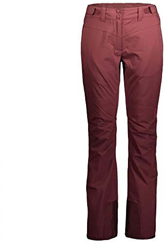 Scott W Ultimate Dryo 10 Pants Rot, Damen Daunen Softshellhose, Größe XL - Farbe Amaranth Red