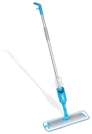 E-Cloth Easy-Click Spray Mop, Premium Microfibre Mops for Floor Cleaning, Ideal Cleaner for Hardwood, Laminate, Vinyl, Tile Flooring, 100 Wash Promise