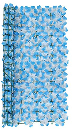 Xinchangda Rotolo artificiale di foglie di edera, 0,5 m x 1 m/3 m, per recinzioni di privacy, protezione dai raggi UV, per giardino, balcone, esterno