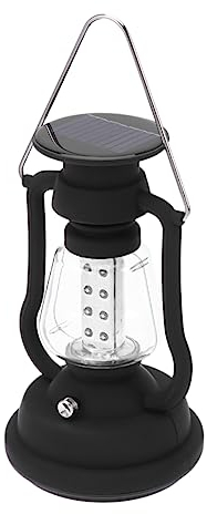 Toddmomy Solarlaternen Für Draußen Multifunktions-led-licht Außenlampe Campinglampe Mehrzweck-außenleuchte Campingleuchte Hochleuchtstark Vintage-design Griffbefestigung Praktisch Und