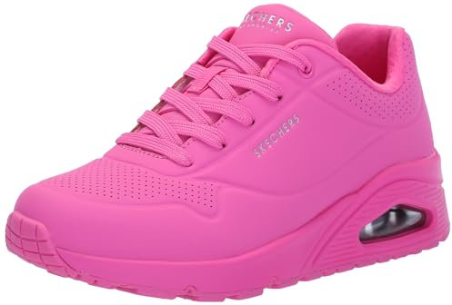 Skechers Uno- Stand On Air, Scarpe da Ginnastica Donna, Rosa Acceso, 39 EU