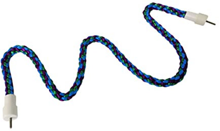 VILLFUL Kletterseil Für Vögel Aus Baumwolle Langes Spielzeug Für Papageien Und Sittiche Fördert Spiel Und Bewegung Sicher Und Robust Für Kleine Vögel