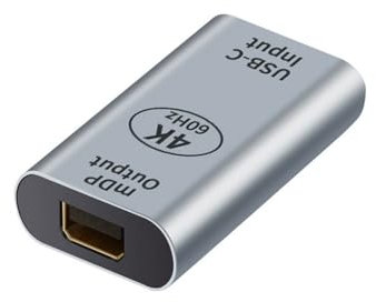 MIXVIRGO USB-C Multi-Adapter Kit,HDMI, VGA, USB 3.1 (USB-C Female to mini DP Female)