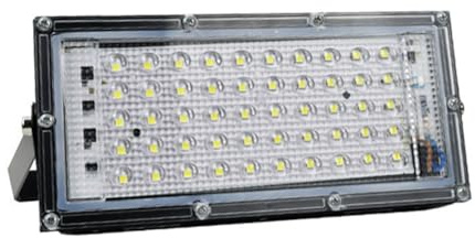 Fuhjythy Faretto A LED Ad Alta Efficienza Energetica, Proiettore Esterno Puntiforme Perla, Luce Stradale A Parete, Illuminazione da Giardino, Spina EU.