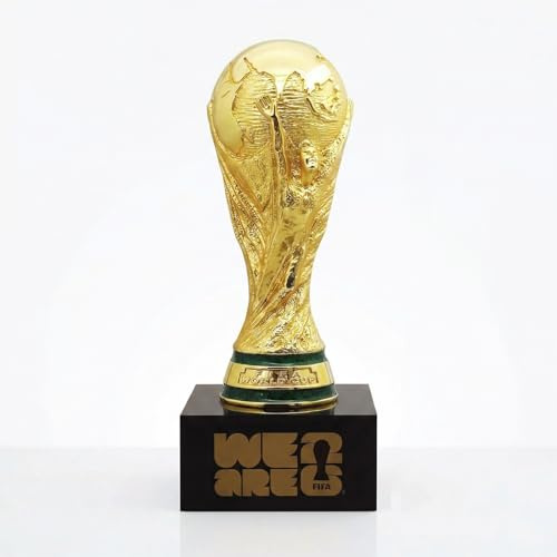Wagon International Regalo FIFA World Cup 2026, Trofeo 3D Ufficiale FIFA Coppa del Mondo 2026, 150 mm, in Lega di Zinco Premium, da Collezione, Durevole, per scrivania, Ufficio e Memorabilia Calcio