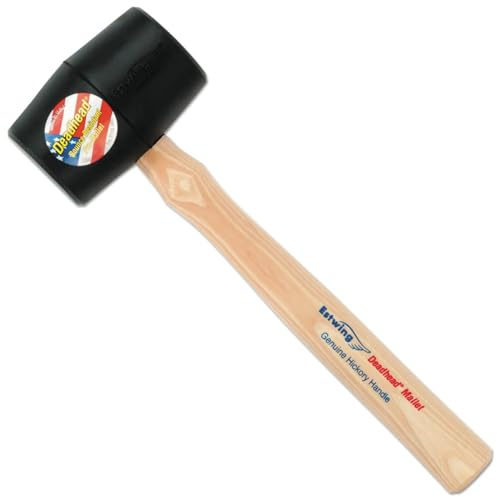 18oz Rubber Mallet Black