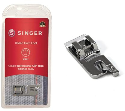 SINGER Presser Foot, Metal Plastic, White
