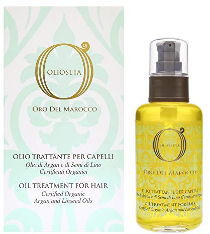 BAREX | Oro del Marocco Olio Trattante | Olio per capelli secchi e sfibrati | Azione nutriente e ristrutturante del capello | Asciugatura rapida per capelli morbidi, setosi e sani | 100ml