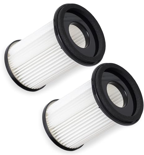 Staubsaugermanufaktur 2 HEPA Filter passend für CleanMaxx PC P008E P009E | Akku Wiederverwendbar Material