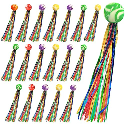 Meanju 20 Stück Hüpfball für Kinder, Hüpfbälle Springball Gummiball Spielzeug, Geburtstagsfeier Füllstoffe für Mitgebsel Kindergeburtstag Gastgeschenke (Hüpfball)