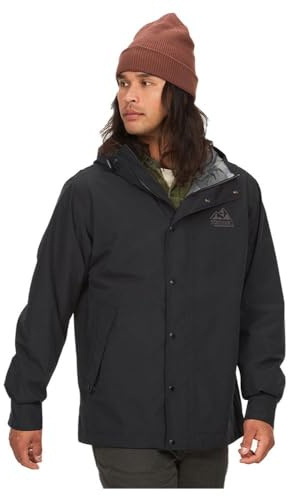 Marmot 78 All Weather Parka Waterproof rain jacket Hombre, Black, XXL