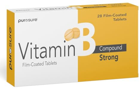 Purosure Vitamin B Compound Tablets | Dietary Supplement | B Compound – 28 Film Coated Tablets