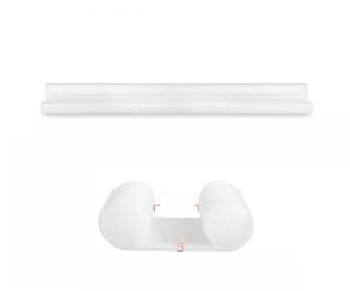 ZFISH 95 cm Türboden-Dichtungsstreifen, winddichter und wasserdichter Streifen, Tür unter Windschutz, isolierter Haus-Akustikschaum-Dichtungsstreifen, weiß, 95 x 10 x 3 cm