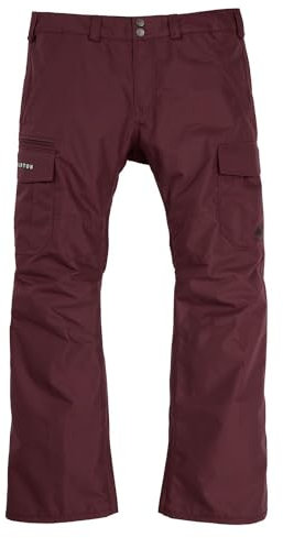 Burton Herren-Cargo-Schneehose, 2 l, wasserdicht, normale Passform, Standard, L, Almandine