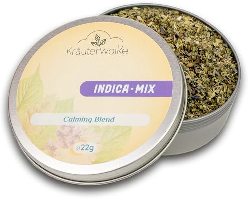 Kräuterwolke Indica Mix - Calming Blend - 100% natürliche Kräutertee-Mischung 22g