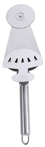 ELAYARD Pala Tagliapizza in Acciaio Inox 3 in 1 Con Affettatrice Per Pane, Spatola Per Torta Ergonomica, Utensile Da Cucina Resistente e Facile Da Pulire Per Uso Domestico e Professionale