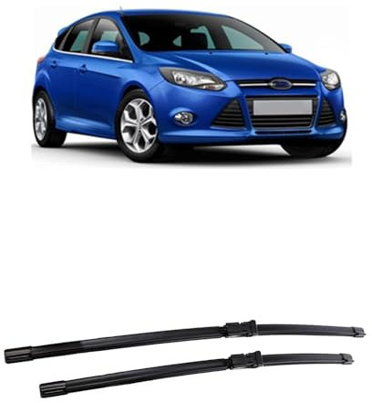 Frontscheibenwischer für Ford Focus 3 Hatchback 2011-2017 28+28, Wischerblätter Satz Leise Kratzerfrei Hochwertige Gummilippen Scheibenreiniger Auto Zubehör