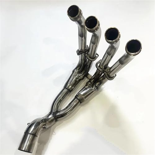 Terminal silencer accessories Motorcycle Exhaust Pipe Modification Front Exhaust Pipe Diameter 51MM Connecting Pipe Suitable For Y&amaha XJ6N XJ6