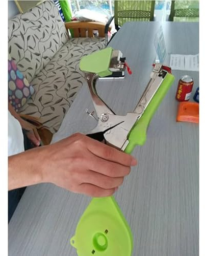 Krixis Hand held grape twig binding machine plastic belt rope binding machine no damage crop vine binding device saves labor