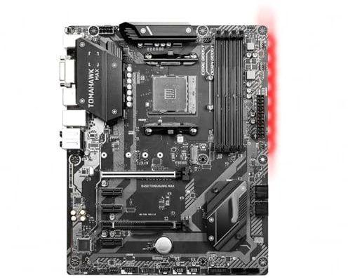 Cartes mères Fit for MSI B450 Tomahawk Max AM4 AMD SATA 6 GB/s ATX