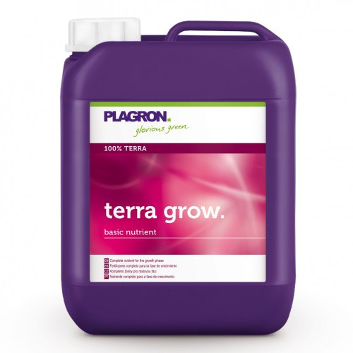 Plagron Terra Grow Komplettdünger für die Wachstumsphase (5L), grün