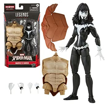 Spider-Man Hasbro - Marvel Build A Figure Legends Series - Marvel's Shriek Action Figure (F3025)