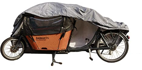 Zweirad Cargo Bike Abdeckung – Schutzhülle für Cargo Bikes und Lastenräder, Wasserdicht, schützt vor Witterung und Schmutz, geeignet für Standzeiten im Außenbereich, 265 x 85 x 90 cm