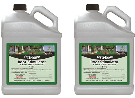 Voluntary Purchasing Group 10650 Fertilome Concentrate Root Stimulator and Plant Starter Solution, 1-Gallon Pack of 2