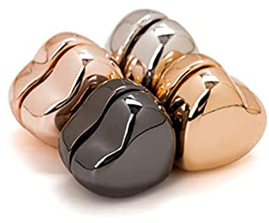 Mehrfarbige Magnetische Hijab Pins - 4 Paar Broschen Clip für Frauen Muslimischen Schal - Keine Lochstifte Herz Pins für Hijab Cardigan