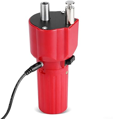 Oniissy 5 V Grillmotor, Kunststoff hergestellt Grillmotor Verwendung Variable Geschwindigkeit Grill Auger Motor Spieß Rotisserie BBQ Grill Spieß Motor Rotator Motoren