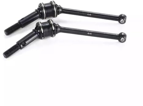 PALUMMA Arbre d'entraînement en métal pour Tamiya TT02 TT-02 RC CVD 44 mm TB-05TRF420TT02, coupelles de loquet en métal triple section pour Tamiya TT02 TT-02 RC accessoires de mise à niveau de voiture