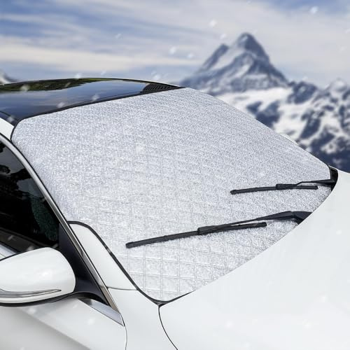 ZYYUUJ Auto Windschutzscheibenabdeckung für VW Transporter T4 T5 T6,Eisschutzfolien Winter Frontscheibenabdeckung Frostabdeckung Gegen Zubehör