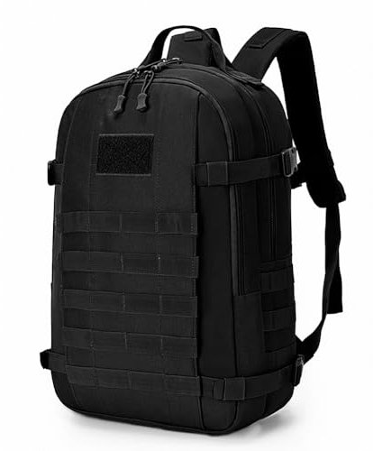 Explokit Tactical Backpack 15L 20L 25L Small Military Army Molle Rucksack for Men Women School Daypack Laptop Bag for Travelling Camping Hiking Hunting Cycling Trekking