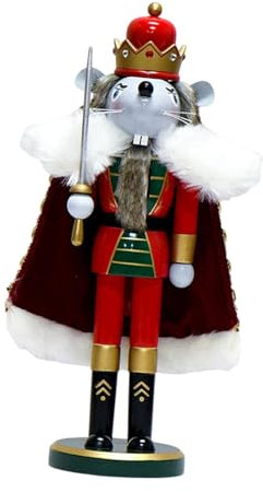 predolo Cascanueces de Navidad, decoración de, Figura Coleccionable de muñeco de Cascanueces para el hogar, Centro de Mesa