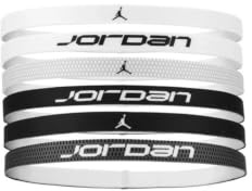 Nike Jordan Elastic Sport 6 PK Printed Fascia per capelli da donna Black/White/Black One Size