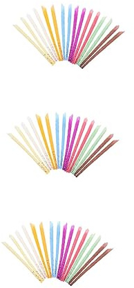 FRCOLOR 3 Sätze Aromatherapie- Ohrenschmalz Ohrenwachs Earwax Ohrringstecker Verschlüsse Ohrklemme Ohrreinigung Ohr Aroma Wachskerze Ohrpflegende Kerzen Stoff 8 Paare * 3