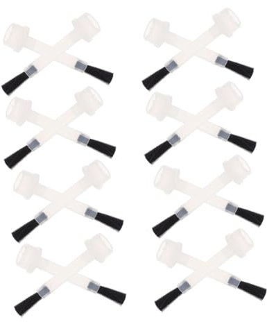 MOTHNUR Nail Polish Brush Replacement 100pcs Manicure Tools Liquid Nail Art Brushes with Ergonomic Design