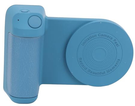 Sorandy Magnetic Phone Grip, Magnetic Camera Bracket, Cordless Charging Stand with 3300mAh for Video, Comfortable Handle, Rotatable Design, Compatible with All Smartphones (Dark Blue)