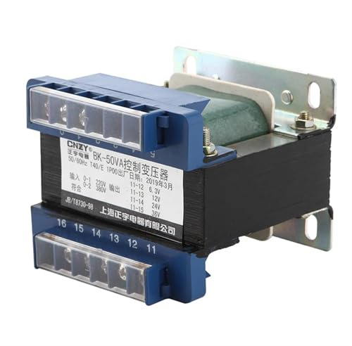 Trasformatore di potenza di controllo tipo BK-50VA 50W BK110V ​​220V/380V ingresso 220V 110V 36V 24V 12V 6,3V 80V uscita(50VA 230V,6.3V 12V 24V 36V)