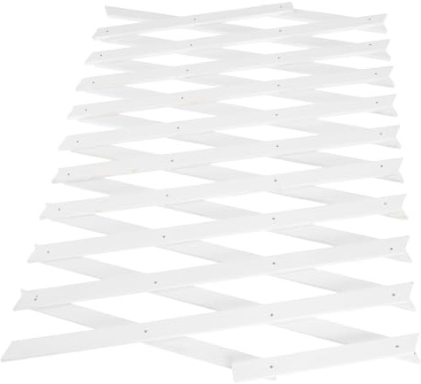 Gatuida Panel de Celosía de Madera Extensible para Plantas Trepadoras Soporte Resistente para Jardín Exterior Enrejado Expandible para Enredaderas Valla Decorativa para Terraza y Pared